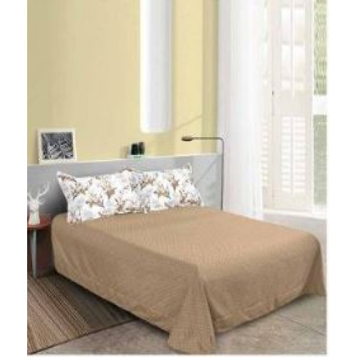 Set Lenjerie Eleganta pentru pat dublu din Bumbac Finet compus din 8 piese, Cearceaf de pat 220x240cm, SNH28