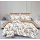 Set Lenjerie Eleganta pentru pat dublu din Bumbac Finet compus din 8 piese, Cearceaf de pat 220x240cm, SNH28