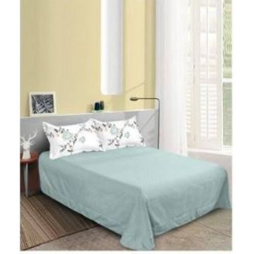Set Lenjerie Eleganta pentru pat dublu din Bumbac Finet compus din 8 piese, Cearceaf de pat 220x240cm, SNH30