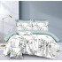 Set Lenjerie Eleganta pentru pat dublu din Bumbac Finet compus din 8 piese, Cearceaf de pat 220x240cm, SNH30