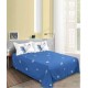 Set Lenjerie Eleganta pentru pat dublu din Bumbac Finet compus din 8 piese, Cearceaf de pat 220x240cm, SNH36