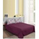 Set Lenjerie Eleganta pentru pat dublu din Bumbac Finet compus din 8 piese, Cearceaf de pat 220x240cm, SNH40