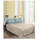 Set Lenjerie Eleganta pentru pat dublu din Bumbac Finet compus din 8 piese, Cearceaf de pat 220x240cm, SNH51