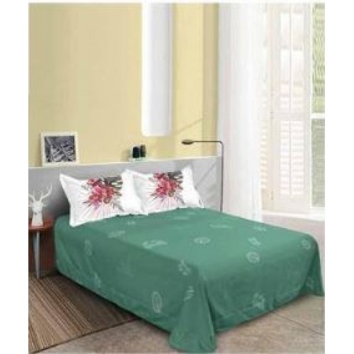 Set Lenjerie Eleganta pentru pat dublu din Bumbac Finet compus din 8 piese, Cearceaf de pat 220x240cm, SNH52