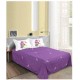 Set Lenjerie Eleganta pentru pat dublu din Bumbac Finet compus din 8 piese, Cearceaf de pat 220x240cm, SNH54