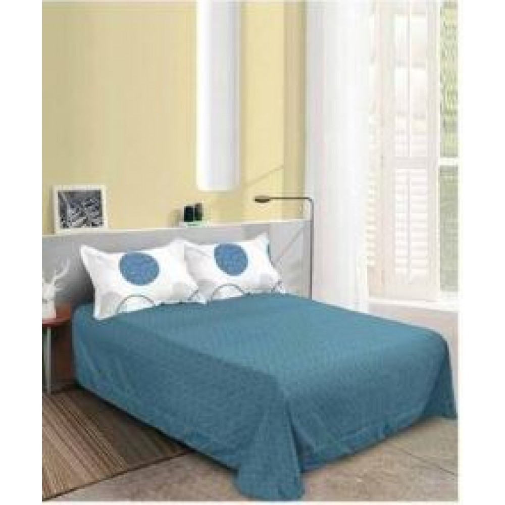 Set Lenjerie Eleganta pentru pat dublu din Bumbac Finet compus din 8 piese, Cearceaf de pat 220x240cm, SNH57