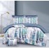 Set Lenjerie Eleganta pentru pat dublu din Bumbac Finet compus din 8 piese, Cearceaf de pat 220x240cm, SNH62