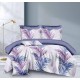 Set Lenjerie Eleganta pentru pat dublu din Bumbac Finet compus din 8 piese, Cearceaf de pat 220x240cm, SNH63