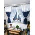 Set unic de perdele Plus draperii decorative pentru sufragerie dormitor, 4 Metri Pe 160cm, PRD-58