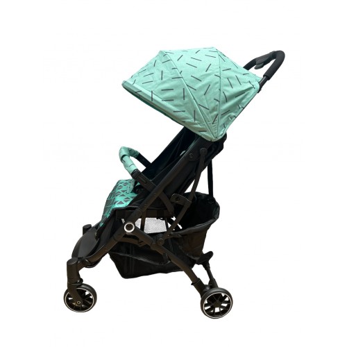 Carucior sport cu pliere compacta tip troller, cu suspensii, usor de manevrat si depozitat, 6-36 luni, 661-VERDE