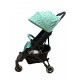 Carucior sport cu pliere compacta tip troller, cu suspensii, usor de manevrat si depozitat, 6-36 luni, 661-VERDE