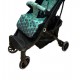 Carucior sport cu pliere compacta tip troller, cu suspensii, usor de manevrat si depozitat, 6-36 luni, 661-VERDE