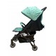 Carucior sport cu pliere compacta tip troller, cu suspensii, usor de manevrat si depozitat, 6-36 luni, 661-VERDE