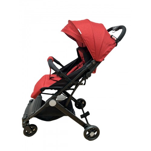 Carucior sport cu pliere compacta tip troller pentru copii, usor de manevrat si depozitat, 6-36 luni, C8-ROSU