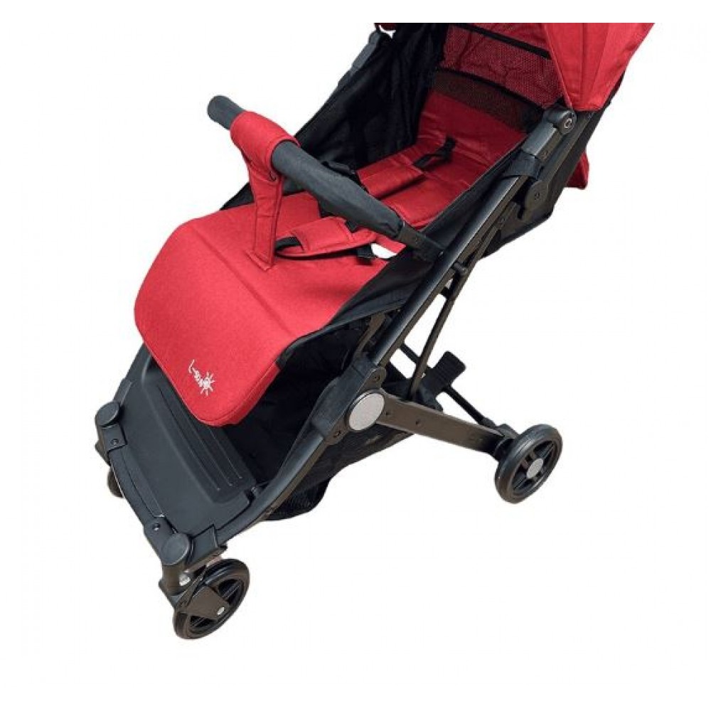 Carucior sport cu pliere compacta tip troller pentru copii, usor de manevrat si depozitat, 6-36 luni, C8-ROSU