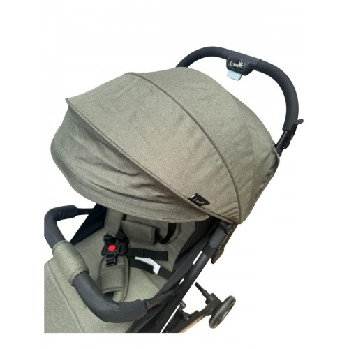 Carucior sport cu pliere compacta tip troller pentru copii, usor de manevrat si depozitat, 6-36 luni, C8-VERDE