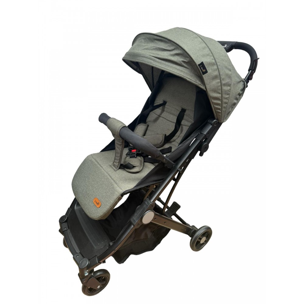 Carucior sport cu pliere compacta tip troller pentru copii, usor de manevrat si depozitat, 6-36 luni, C8-VERDE