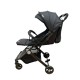 Carucior sport cu pliere compacta tip troller pentru copii, usor de manevrat si depozitat, 6-36 luni, C8-NEGRU