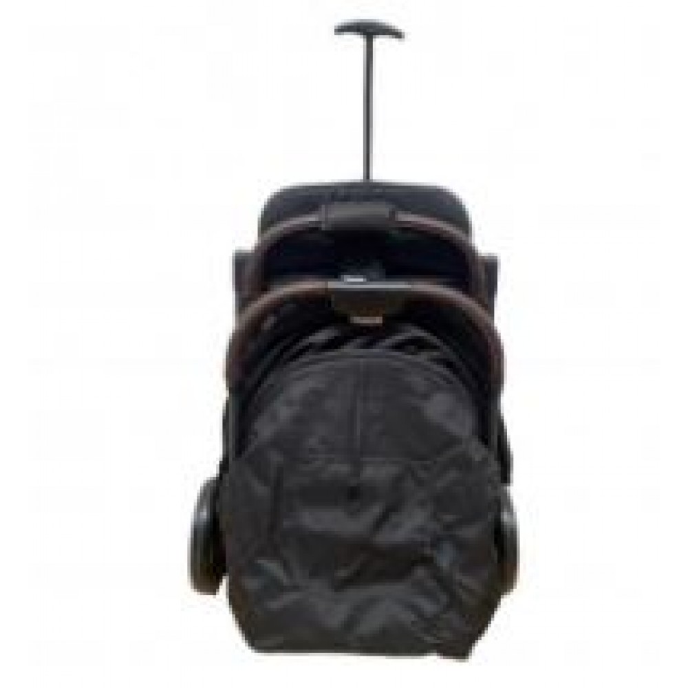 Carucior sport pliabil tip troller,cu husa pentru picioare pentru copii, cu pozitie de somn, 608S-NEGRU