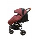 Carucior sport cu maner reversibil si husa, 6-36 luni, suspensii pe cadru, pliabil si troler, C1-GRENA