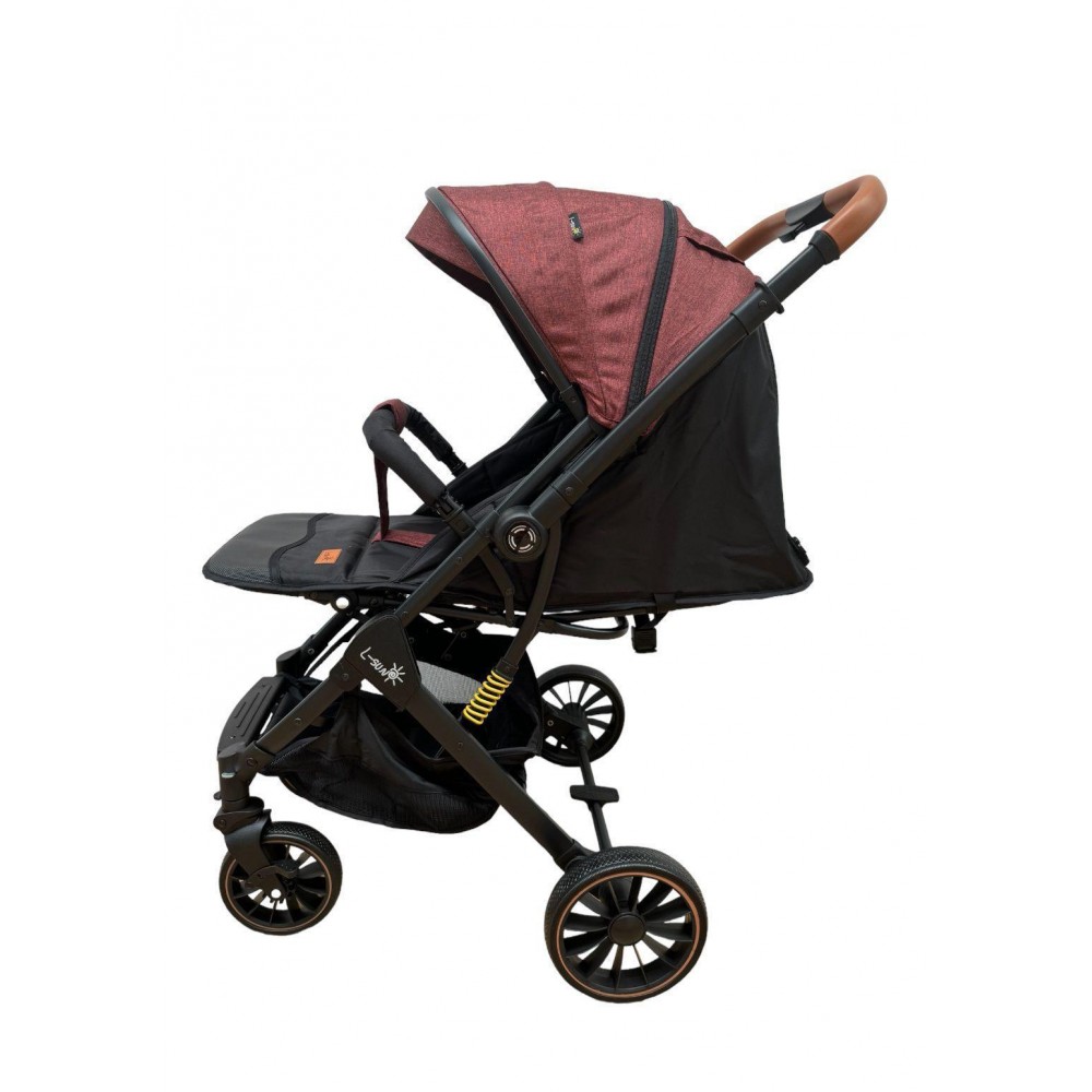 Carucior sport cu maner reversibil si husa, 6-36 luni, suspensii pe cadru, pliabil si troler, C1-GRENA