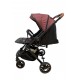 Carucior sport cu maner reversibil si husa, 6-36 luni, suspensii pe cadru, pliabil si troler, C1-GRENA