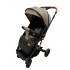 Carucior sport cu maner reversibil si husa, 6-36 luni, suspensii pe cadru, pliabil si troler, C1-CREM