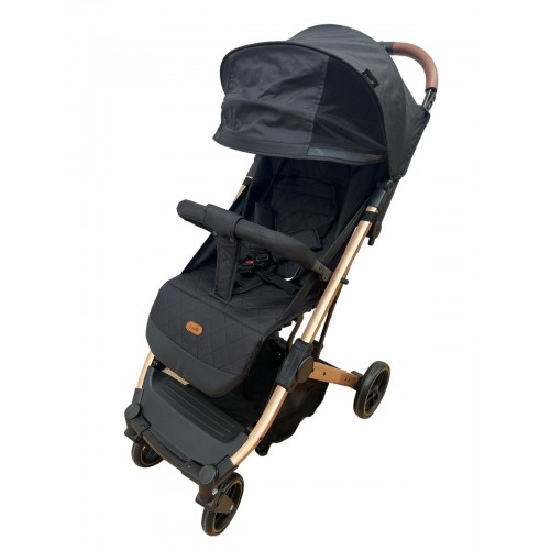 Carucior Sport Compact si Pliabil cu sistem Tip Troller, 6-36 luni, 7,5 kg, cu pliere compacta pentru avion, C9-Negru