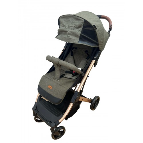 Carucior Sport Compact si Pliabil cu sistem Tip Troller, 6-36 luni, 7,5 kg, cu pliere compacta pentru avion, C9-Verde