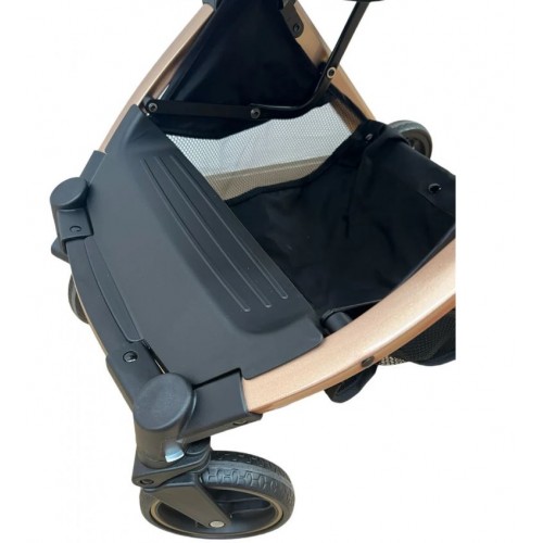 Carucior Sport Compact si Pliabil cu sistem Tip Troller, 6-36 luni, 7,5 kg, cu pliere compacta pentru avion, C9-Rosu