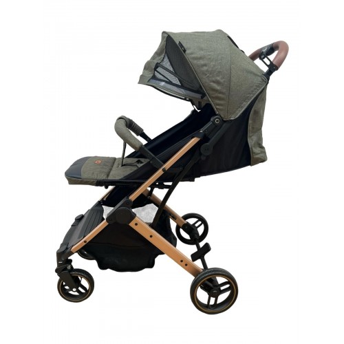 Carucior Sport Compact si Pliabil cu sistem Tip Troller, 6-36 luni, 7,5 kg, cu pliere compacta pentru avion, C9-Verde