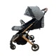 Carucior Sport Compact si Pliabil cu sistem Tip Troller, 6-36 luni, 7,5 kg, cu pliere compacta pentru avion, C9-Gri