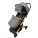 Carucior Sport Compact si Pliabil cu sistem Tip Troller, 6-36 luni, 7,5 kg, cu pliere compacta pentru avion, C9-Gri