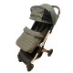 Carucior Sport Compact si Pliabil cu sistem Tip Troller, 6-36 luni, 7,5 kg, cu pliere compacta pentru avion, C9-Verde