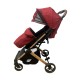 Carucior Sport Compact si Pliabil cu sistem Tip Troller, 6-36 luni, 7,5 kg, cu pliere compacta pentru avion, C9-Rosu