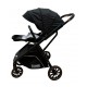 Carucior pliabil, 2 in 1, reversibil, geanta scutece, 6-36 luni, transformabil din landou in parte sport, Colectie Lux, C7-Negru