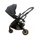 Carucior pliabil, 2 in 1, reversibil, geanta scutece, 6-36 luni, transformabil din landou in parte sport, Colectie Lux, C7-Gri