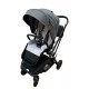 Carucior pliabil, 2 in 1, reversibil, geanta scutece, 6-36 luni, transformabil din landou in parte sport, Colectie Lux, C7-Gri