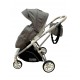 Carucior pliabil, 2 in 1, reversibil, geanta scutece, 6-36 luni, transformabil din landou in parte sport, Colectie Lux, C7-Verde