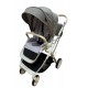 Carucior pliabil, 2 in 1, reversibil, geanta scutece, 6-36 luni, transformabil din landou in parte sport, Colectie Lux, C7-Verde