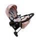Carucior pliabil, 2 in 1, reversibil, geanta scutece, 6-36 luni, transformabil din landou in parte sport, Colectie Lux, C7-Roz