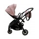 Carucior pliabil, 2 in 1, reversibil, geanta scutece, 6-36 luni, transformabil din landou in parte sport, Colectie Lux, C7-Roz