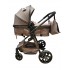 Carucior 2 in 1 Reversibil, Landou si Sport, copertina extensibil, geanta pentru scutece, 0-36 luni, T8-Bej