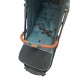 Carucior sport compact cu spatar reglabil, pliere tip troller si husa de picioare. 6-36 luni, S1-Verde