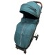 Carucior sport compact cu spatar reglabil, pliere tip troller si husa de picioare. 6-36 luni, S1-Verde