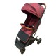 Carucior sport compact cu spatar reglabil, pliere tip troller si husa de picioare. 6-36 luni, S1-Rosu