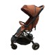 Carucior sport compact cu spatar reglabil, pliere tip troller si husa de picioare. 6-36 luni, S1-Maro