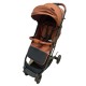 Carucior sport compact cu spatar reglabil, pliere tip troller si husa de picioare. 6-36 luni, S1-Maro