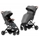 Carucior sport compact cu spatar reglabil, pliere tip troller si husa de picioare. 6-36 luni, S1-Gri