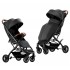 Carucior sport compact cu spatar reglabil, pliere tip troller si husa de picioare. 6-36 luni, S1-Negru